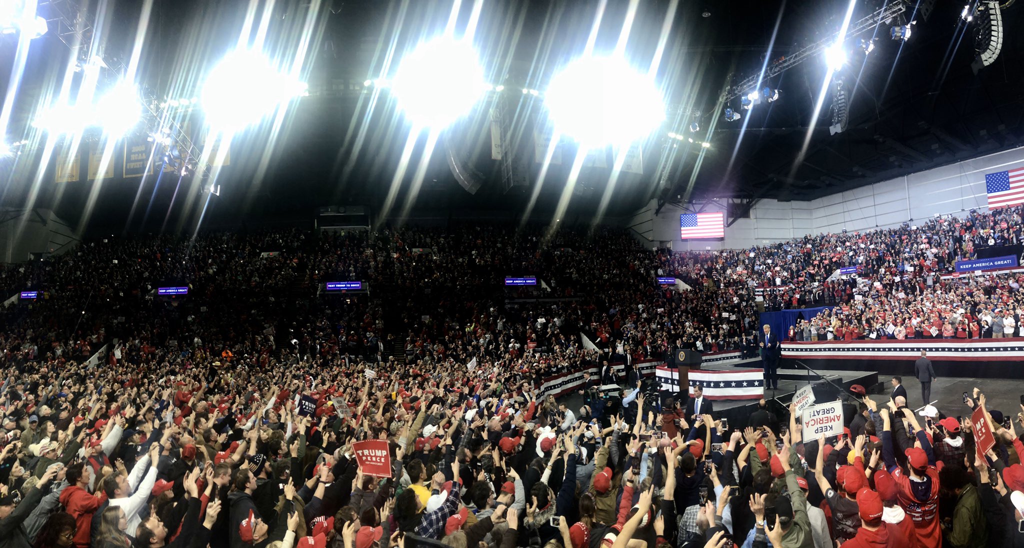 WATCH! Massive Crowds at Trump Rally in Milwaukee (VIDEO) - The DC Patriot